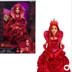 Brand new doll.  Queen of hearts descendants.  Sold out everywhere